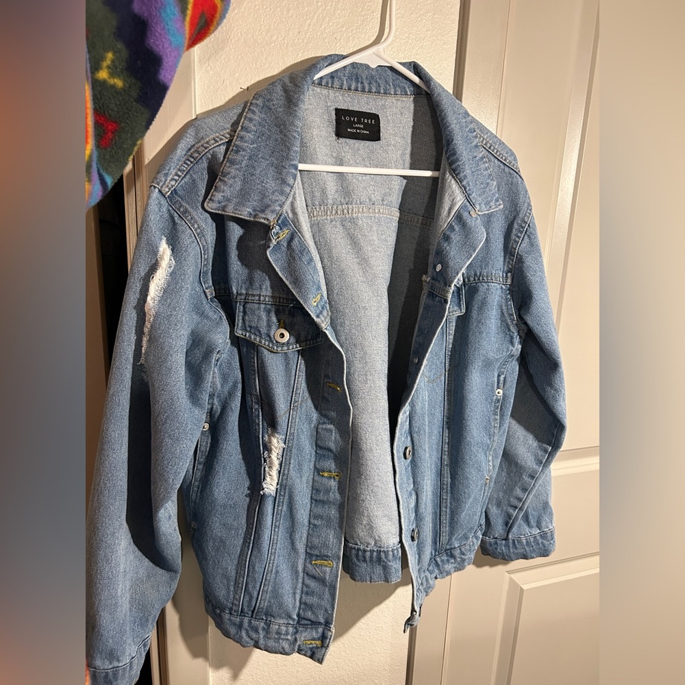 Love Tree Denim Jacket